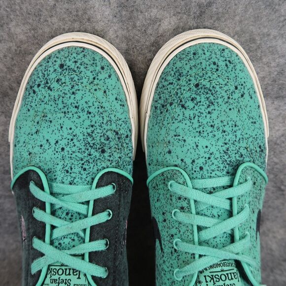 Nike Shoes Mens 7 Sneakers SB Stefan Janoski Premium Mint Speckle Skate Casual - Picture 7 of 14